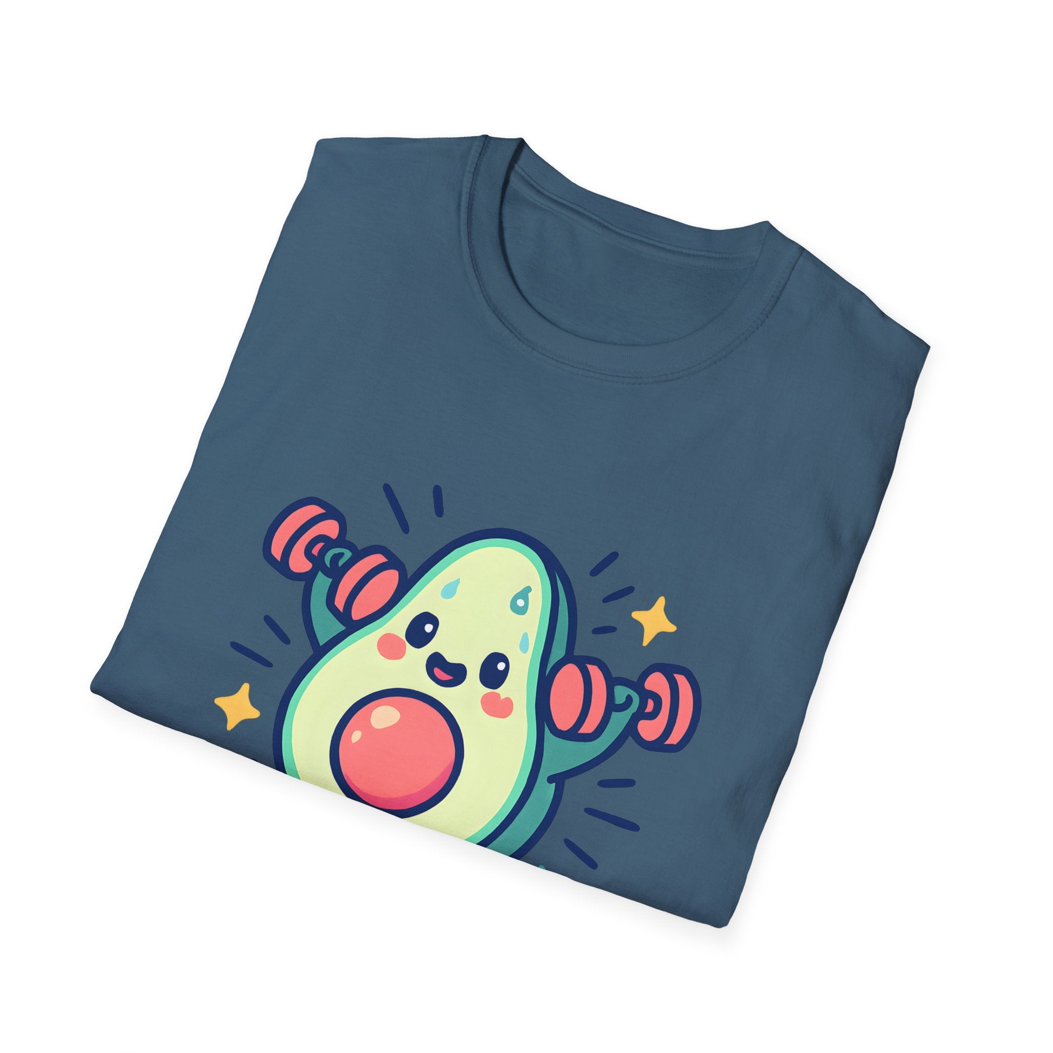 Avocado Lifting Weights T-Shirt